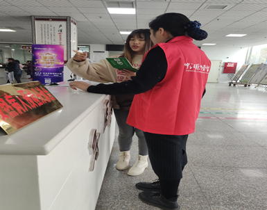 我院开展志愿者服务活动